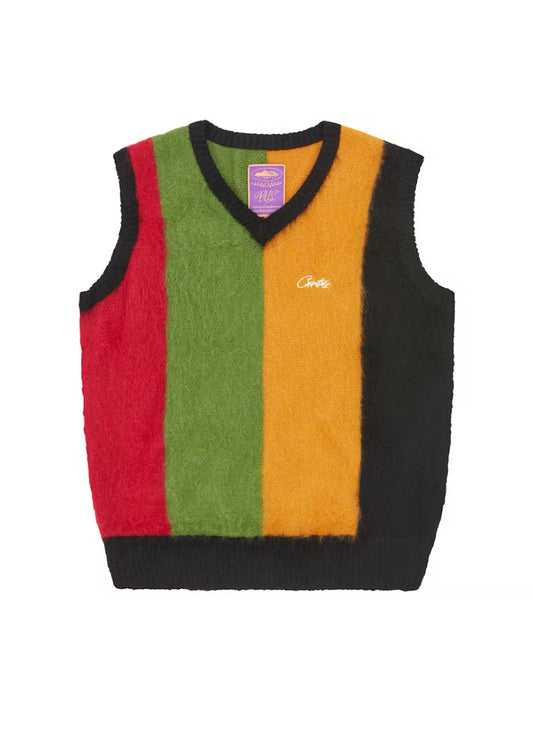 Corteiz Mohair Knit Vest