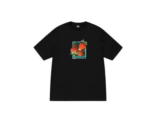 Stussy Berries Tee Black
