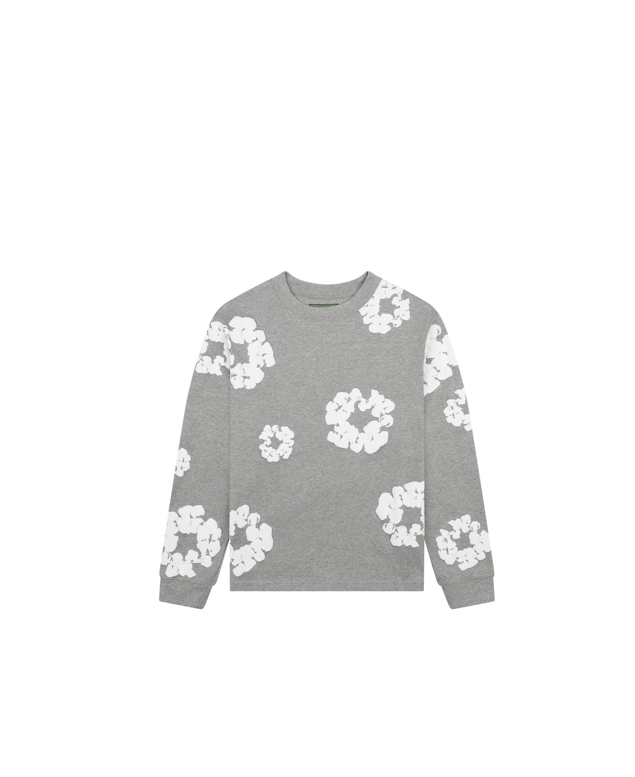Denim Tears Cotton Wreath Long Sleeve Grey
