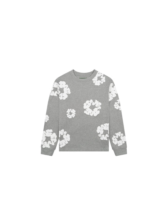 Denim Tears Cotton Wreath Long Sleeve Grey