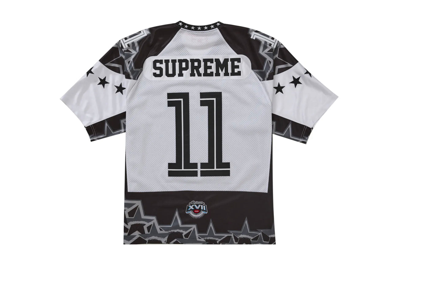 Supreme Stars Football Jersey Black