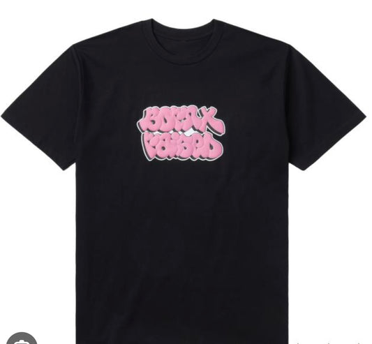 Born x Raised Tee Pink/Black