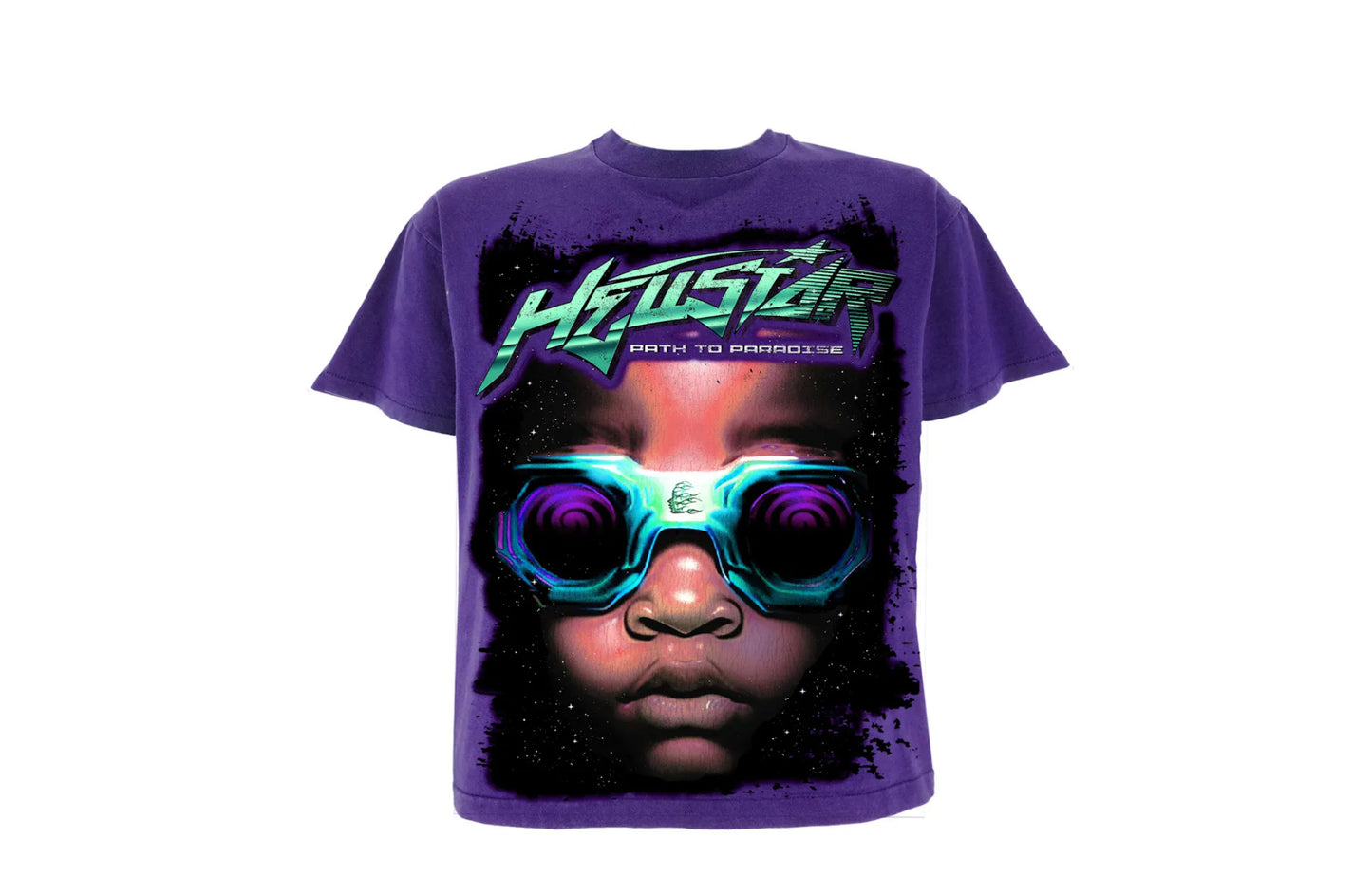 Hellstar Goggles Tee Purple
