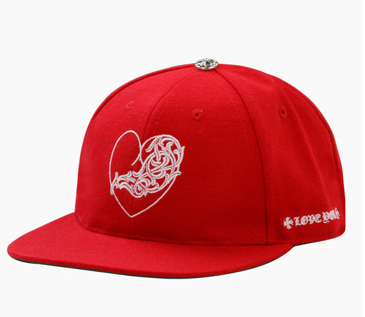 Chrome Hearts Love You Fitted Hat