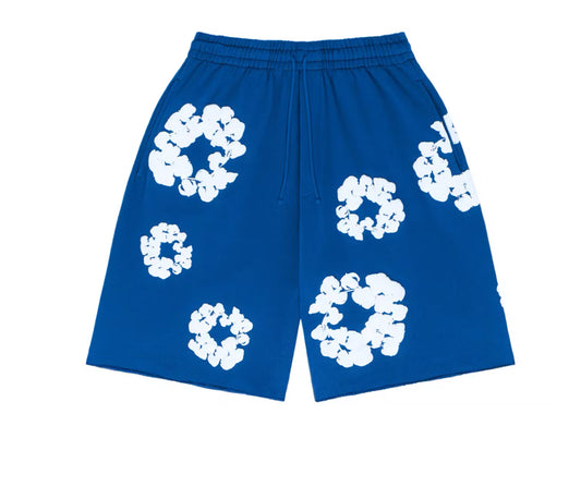 Denim Tears Cotton Wreath Sweatshort Blue
