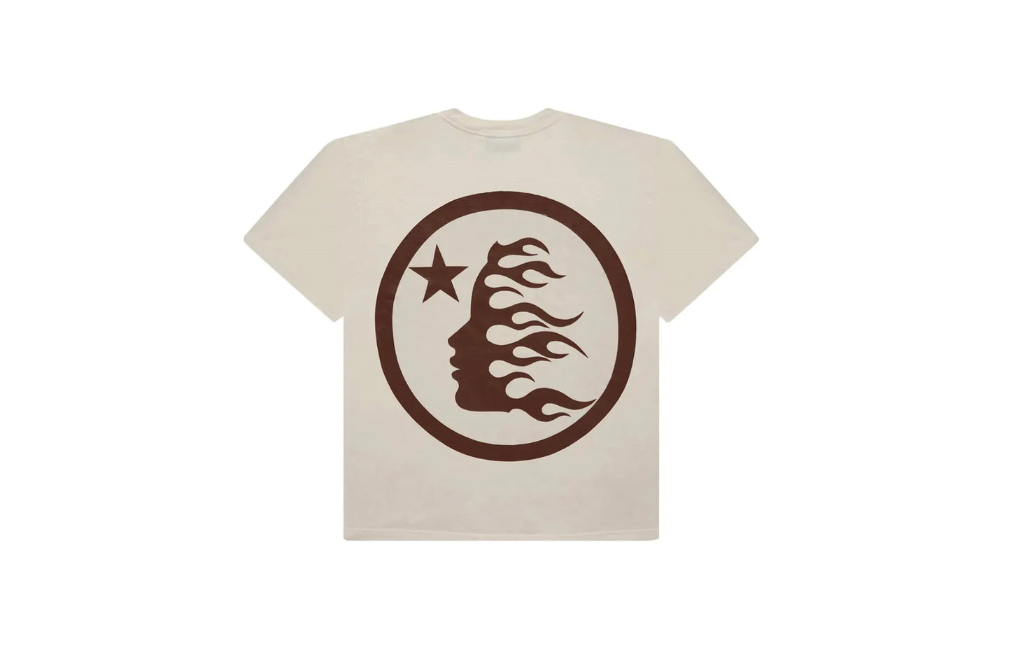 Hellstar Classic Tee White/Brown (Regular Print)