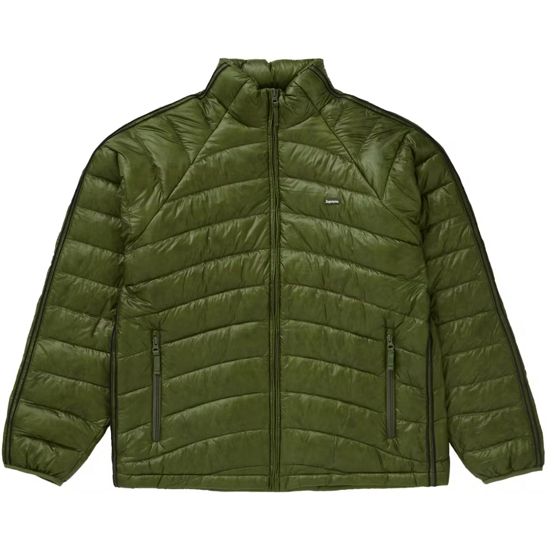 Supreme Micro Down Puffer Jacket Olive Preowned