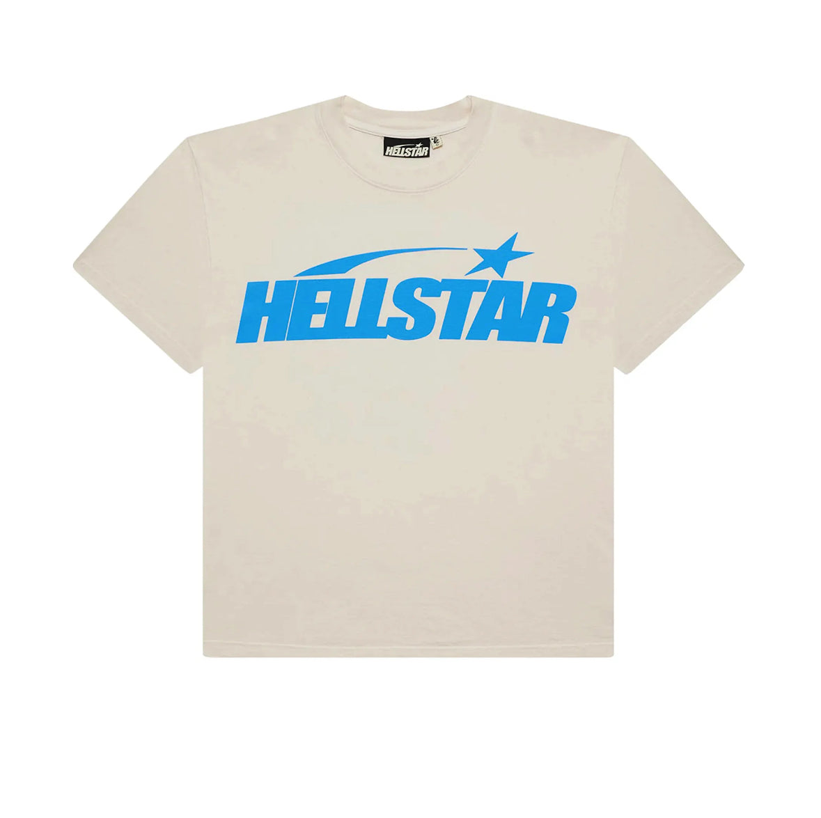Hellstar Classic Tee White/Blue (Regular Print)