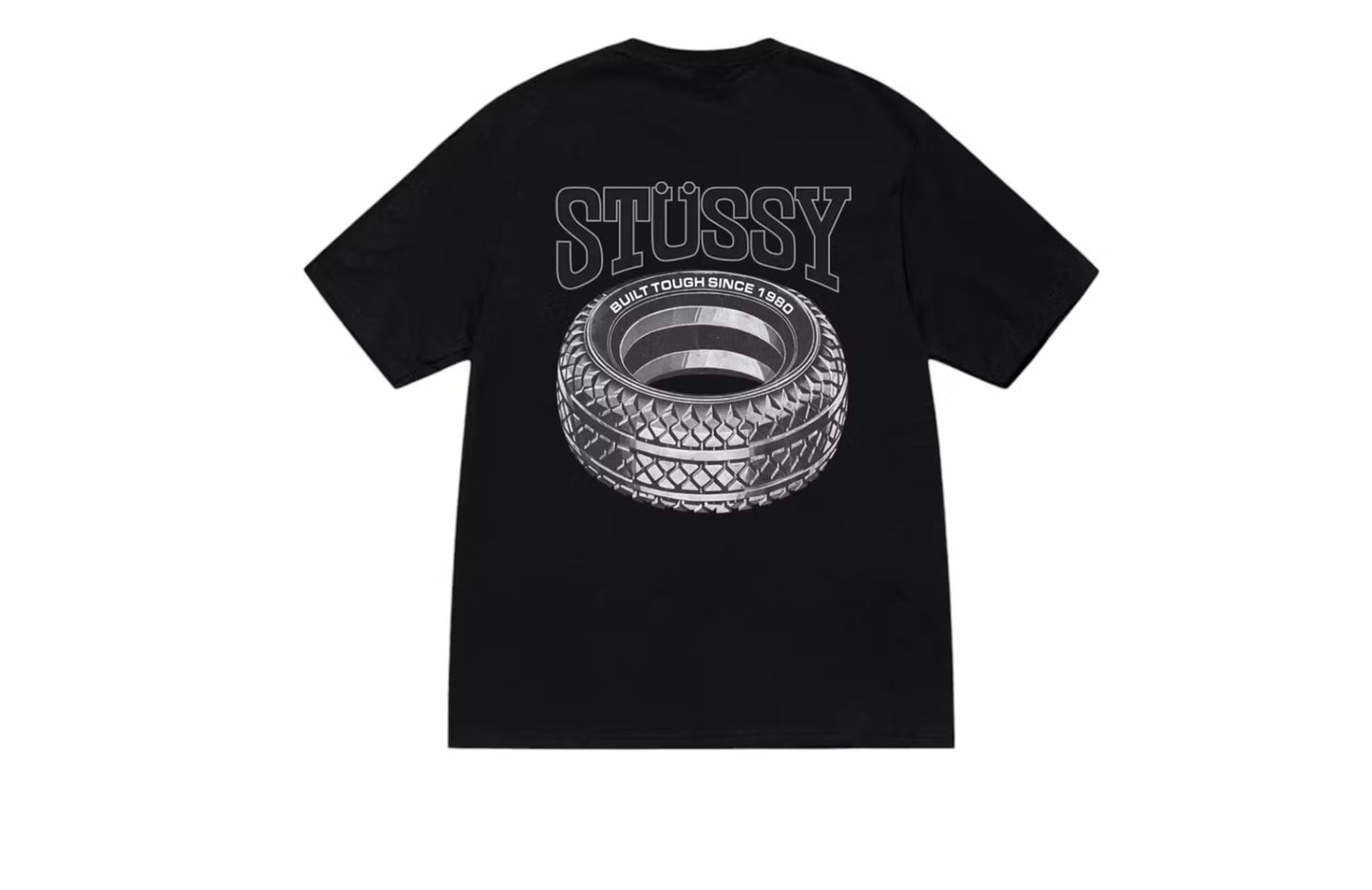 Stussy Tough Tread Tee Black