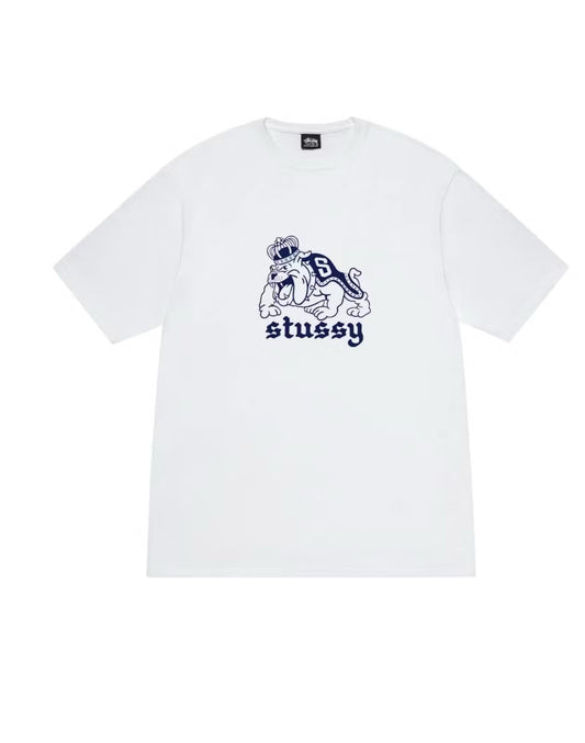 Stussy Bulldog Tee White