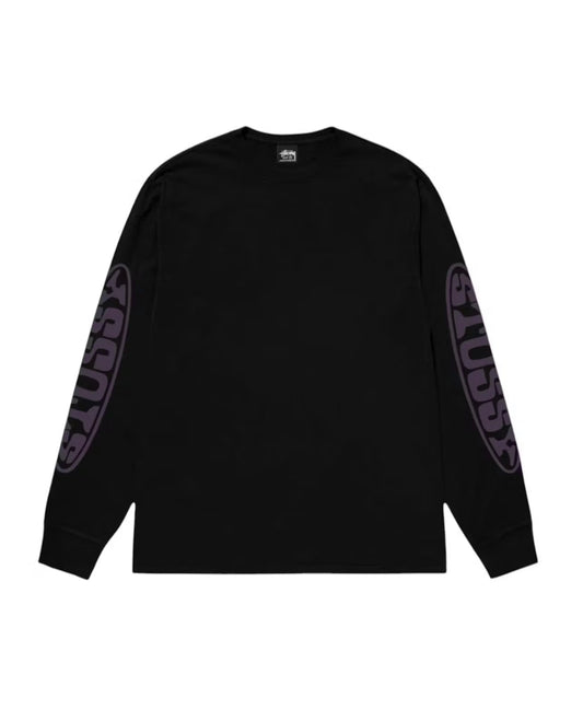 Stussy Pill L/S Tee Black/Purple