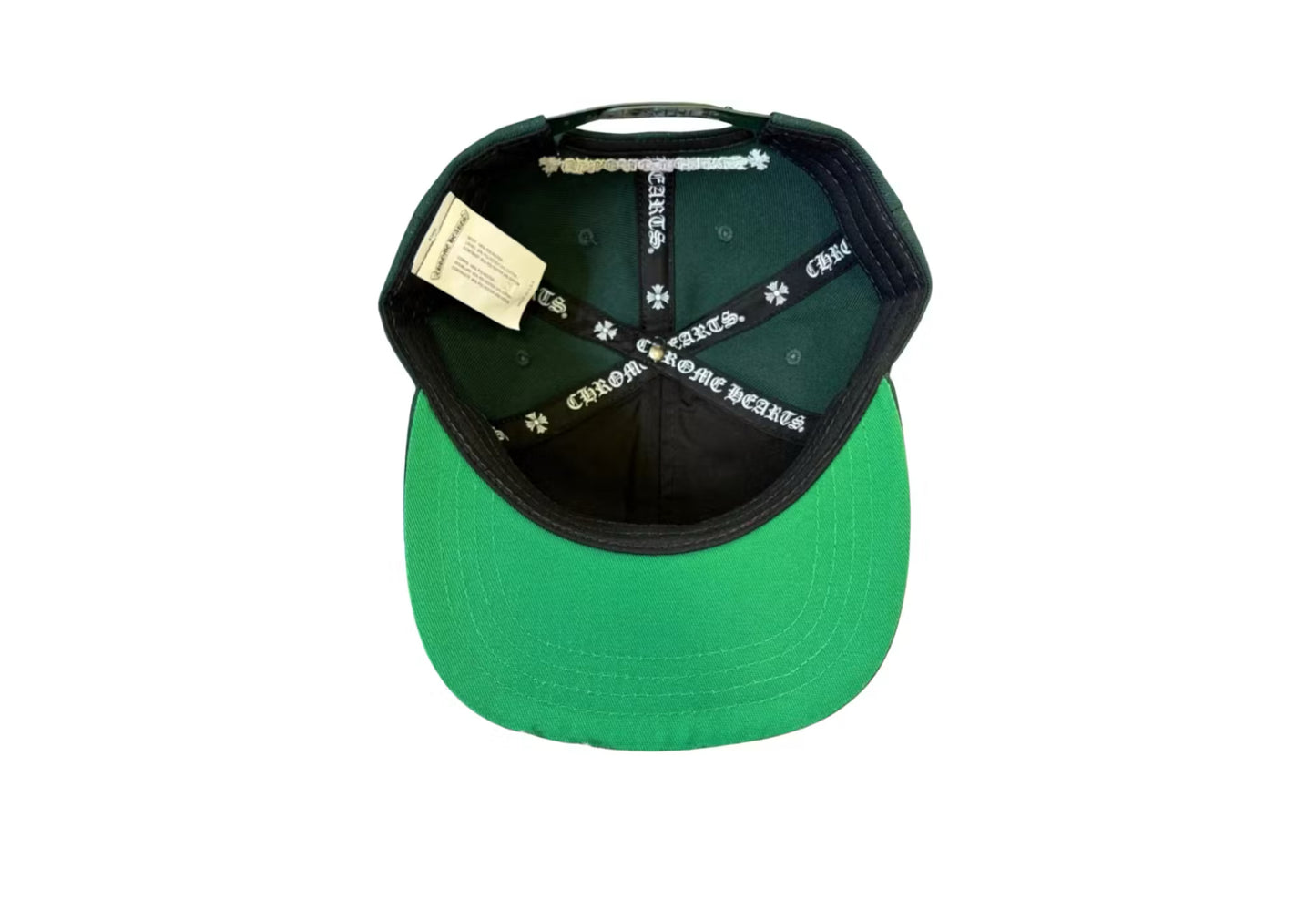 Chrome Hearts CH Green Baseball Hat