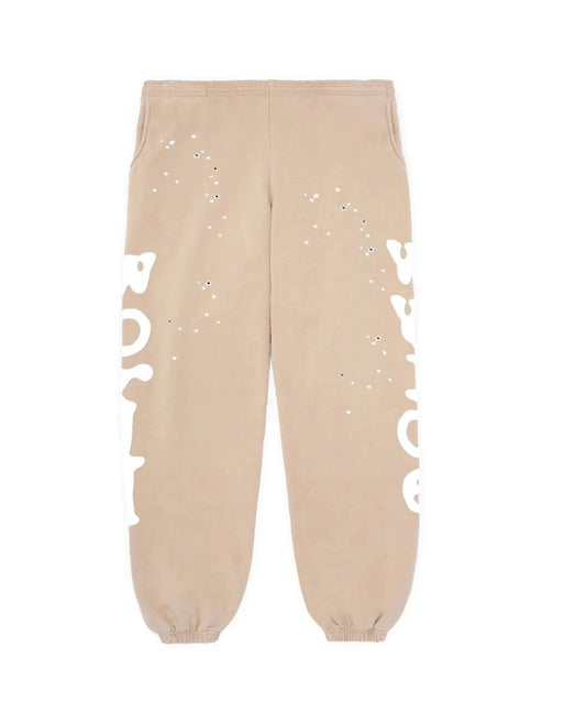 Sp5der Beluga Sweatpants Sand