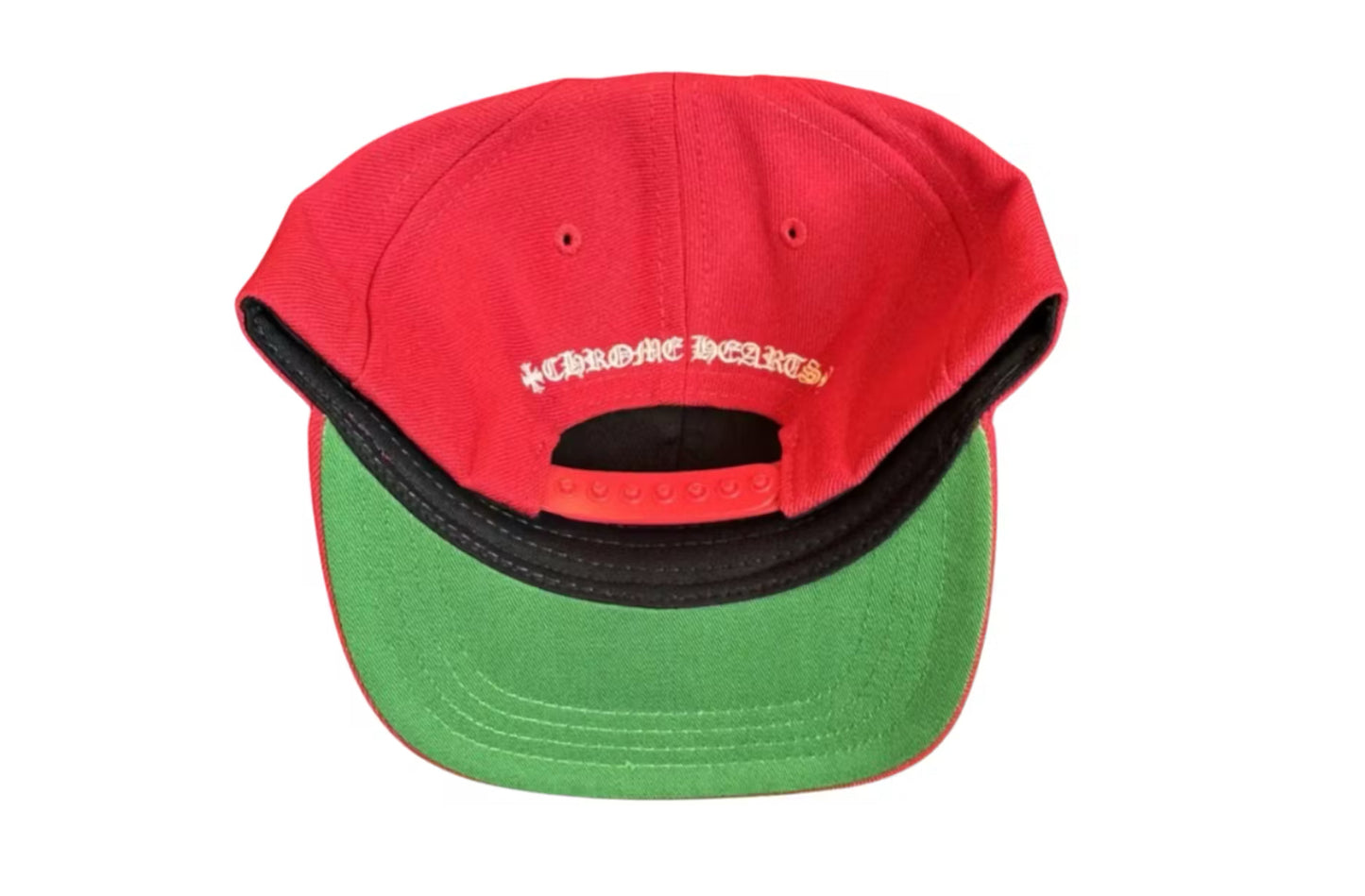 Chrome Hearts Red CH Baseball Hat