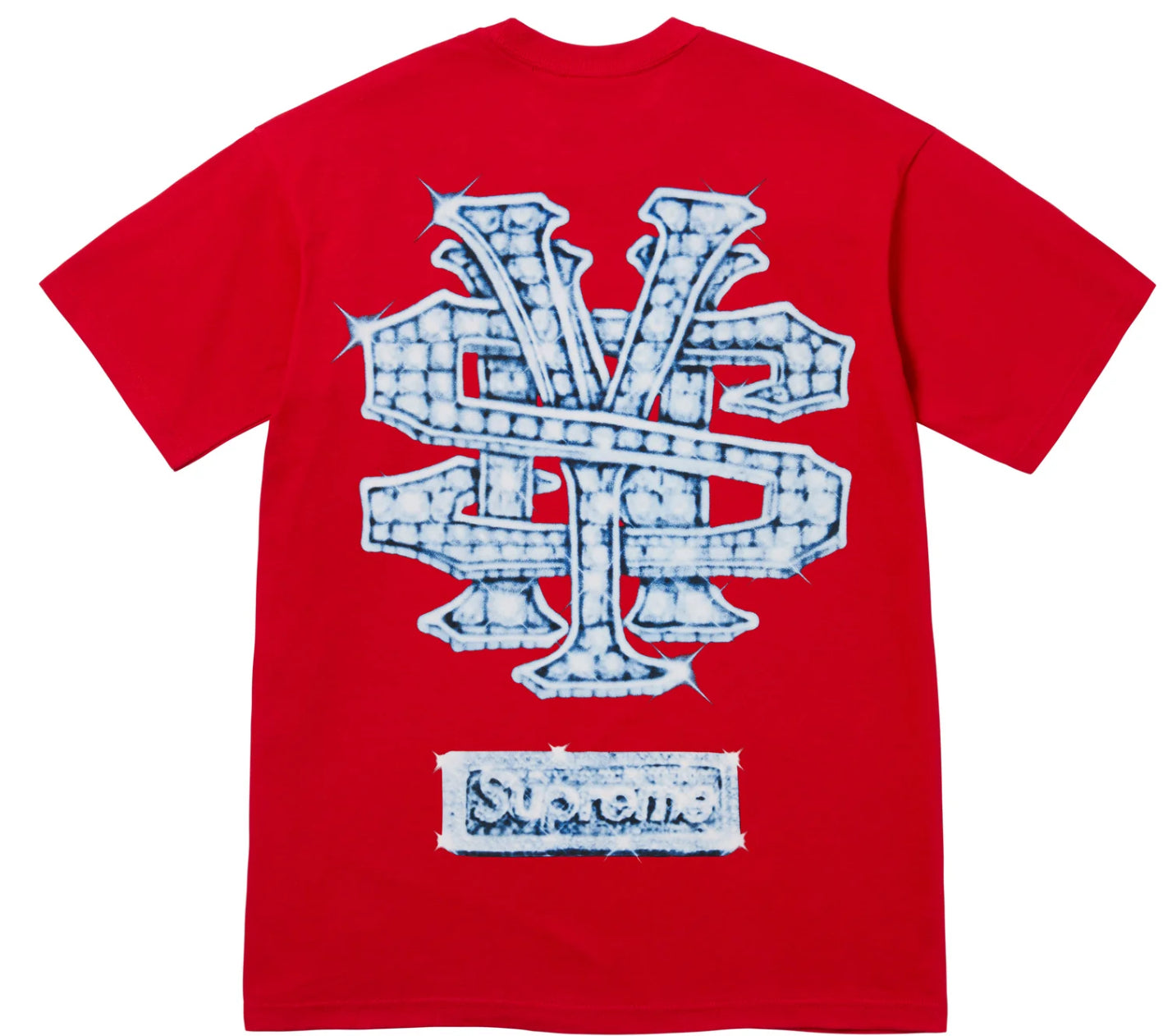 Supreme Snowman Tee (Red) – Heaven Sneaker Shop