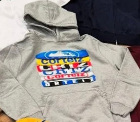 Corteiz Lotto Hoodie Grey