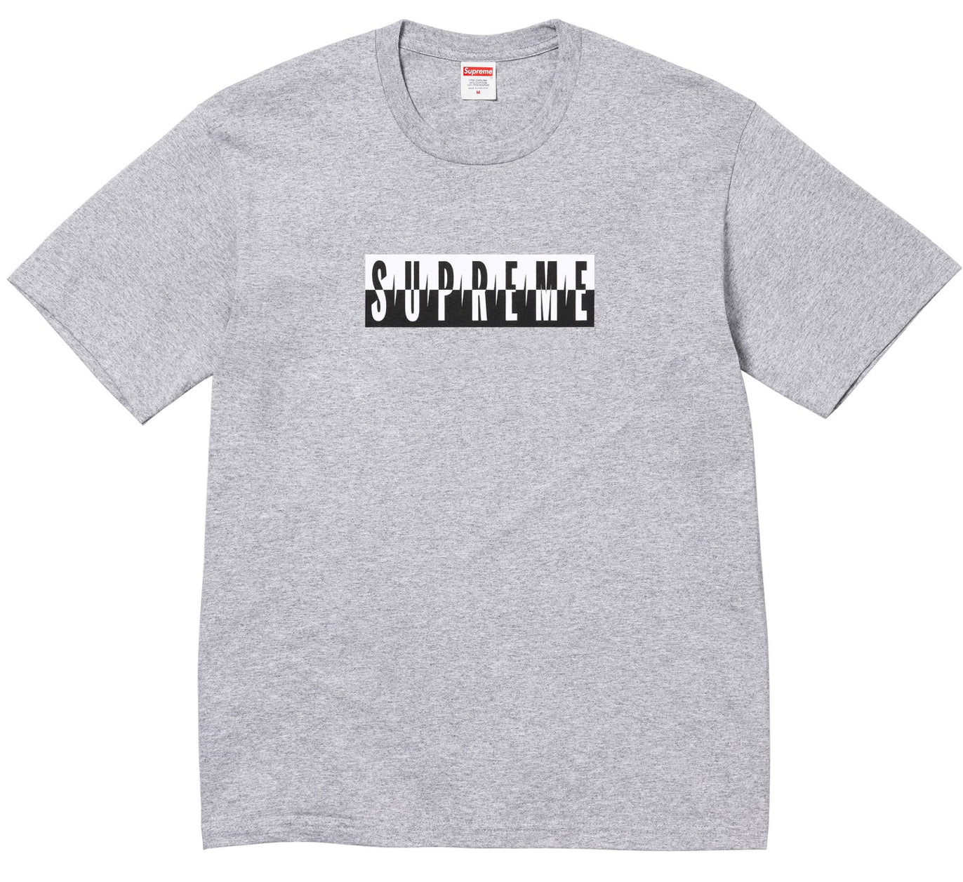 Supreme Split Tee (Heather Grey)