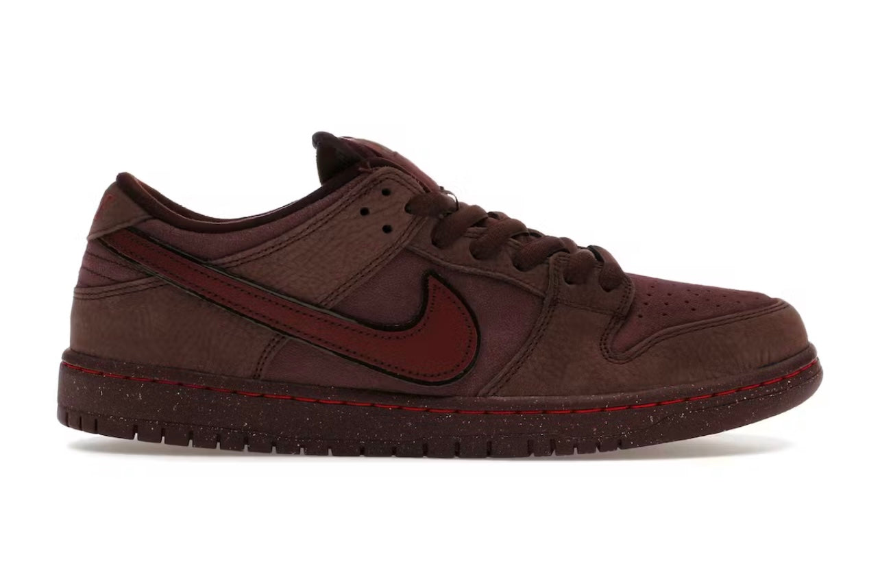 Nike SB Dunk Low City of Love Burgundy Crush