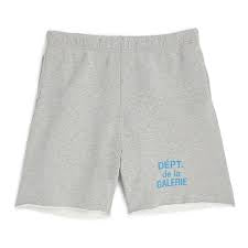 Gallery Dept. French Logo Sweatpants Shorts Grey