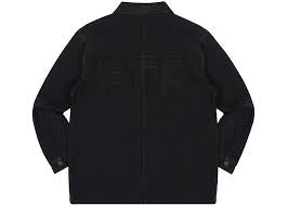 FTP Frayed Denim Logo Chore Jacket