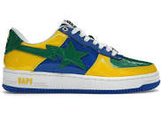 Bathing ape bape sta yellow green