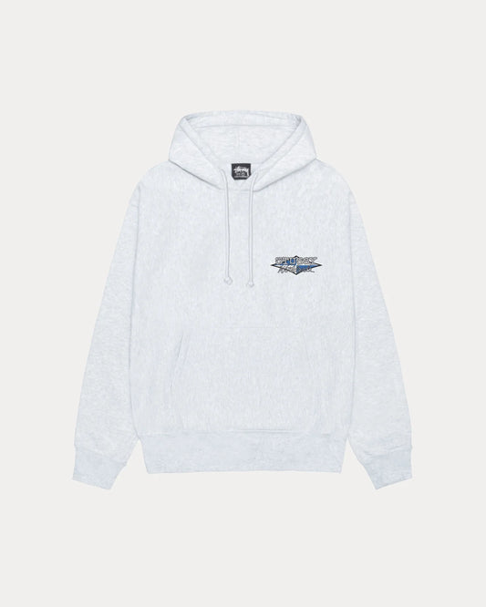 Stussy Worldwide Diamond Hoodie Grey