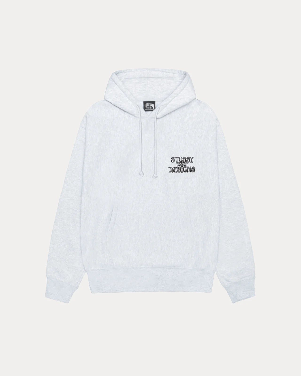 Stussy Wes Palms Hoodie Grey
