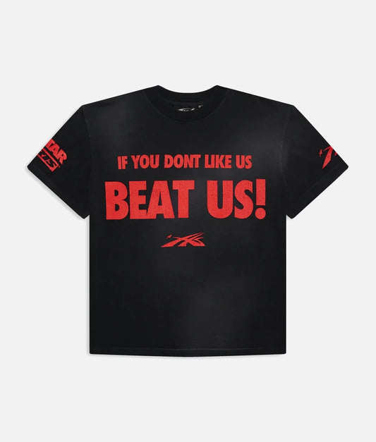 Hellstar Beat Us ! Tee Black/Red