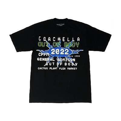 Coachella 2022 CPFM Tee Black