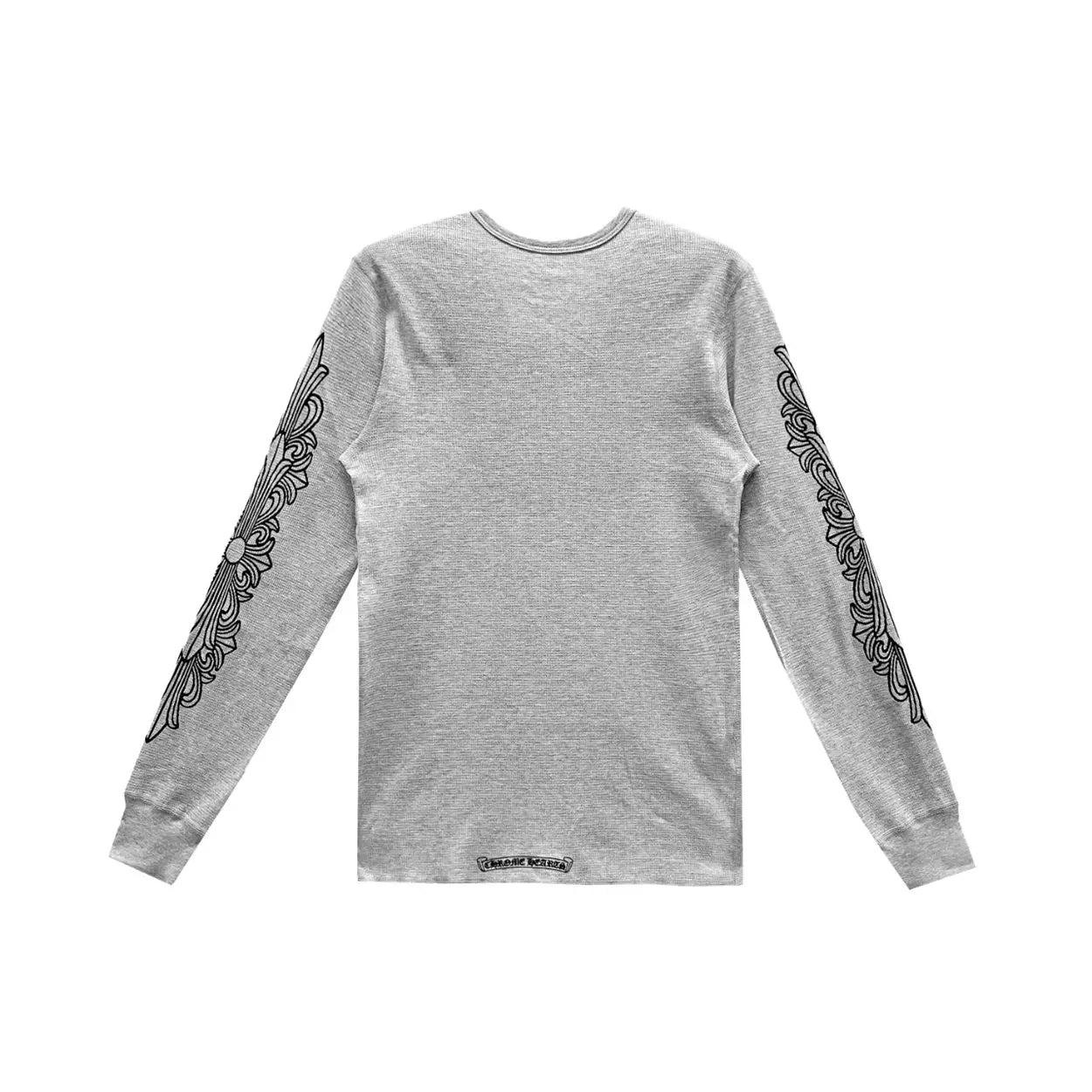 Chrome Hearts Thermal Horseshoe Floral Sleeve Grey
