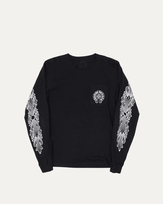 Chrome Hearts Honolulu Horseshoe Logo L/S Tee Preowned
