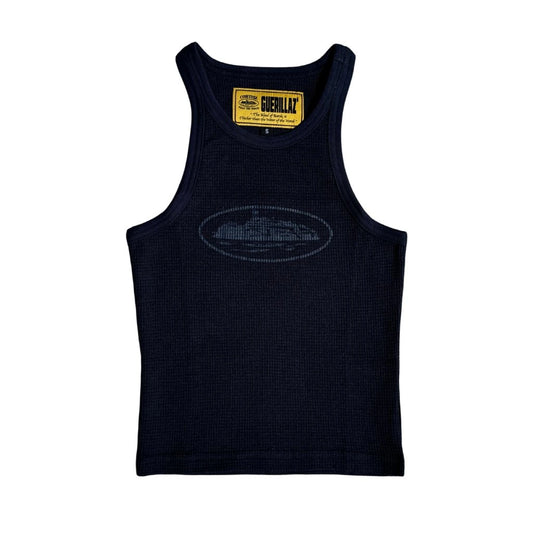 Corteiz Guerillaz Tank Top Navy