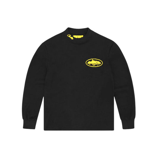 Corteiz Waffle L/S Black/Yellow