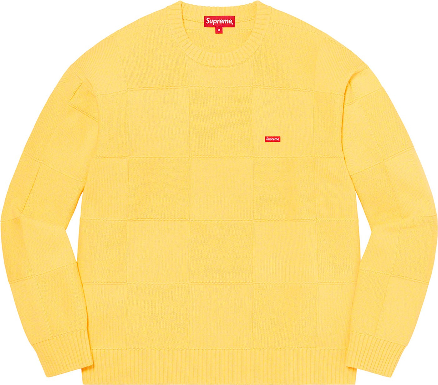 Supreme Tonal Checkerboard Small Box Sweater