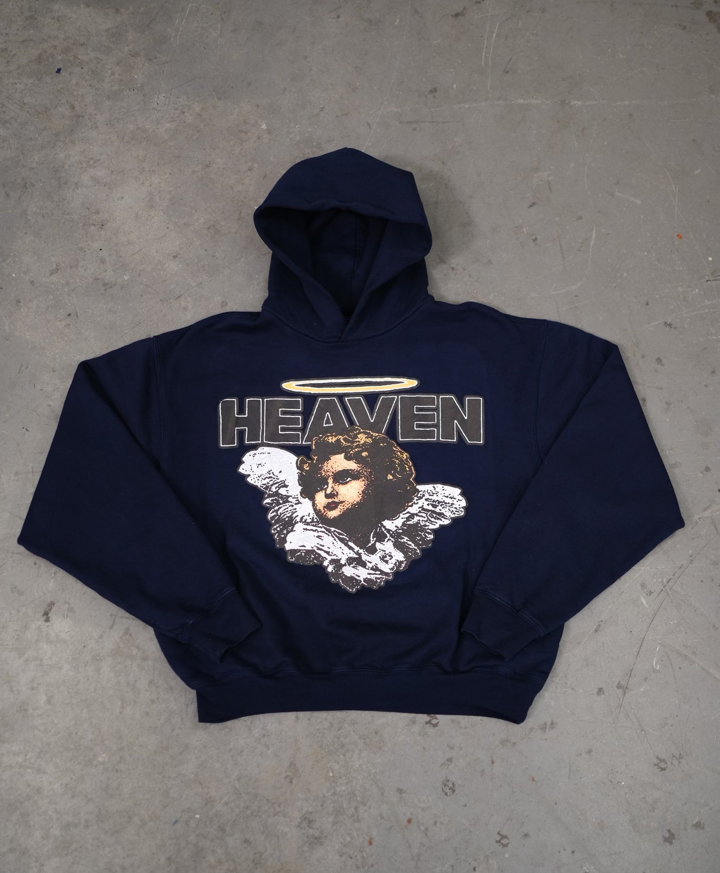 Heaven “Cherub Hoodie” Navy