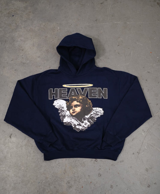 Heaven “Cherub Hoodie” Navy