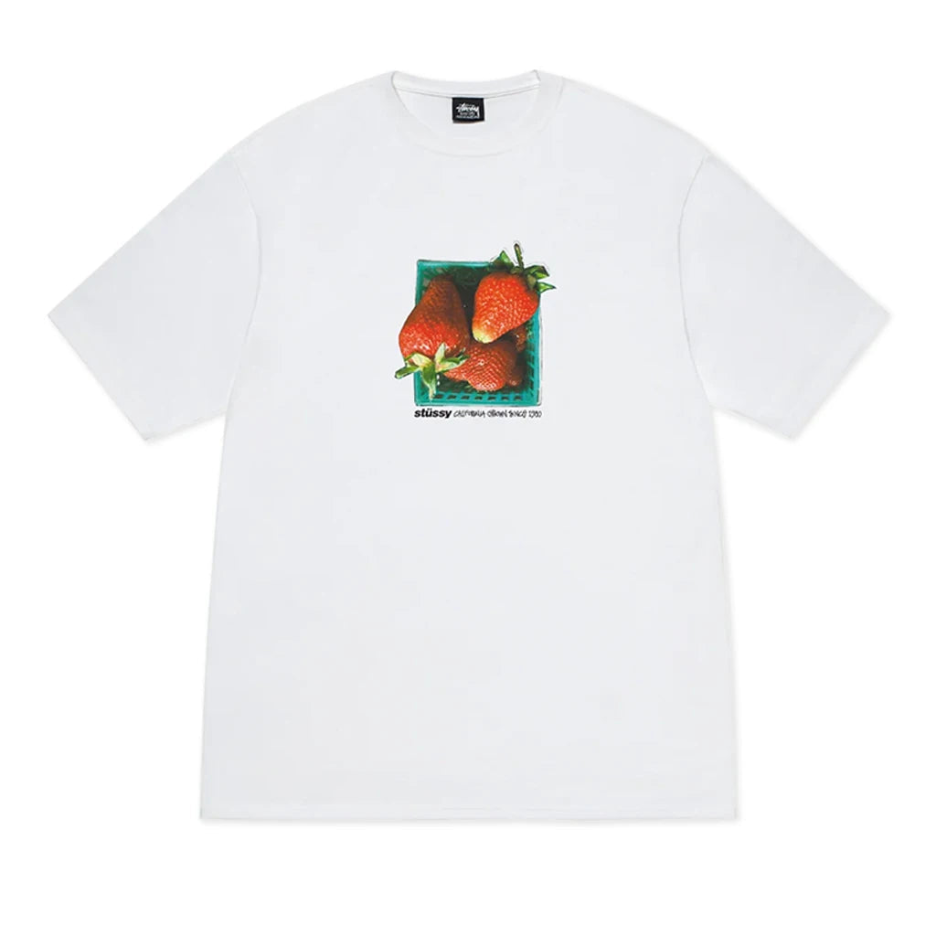 Stussy Berries Tee White