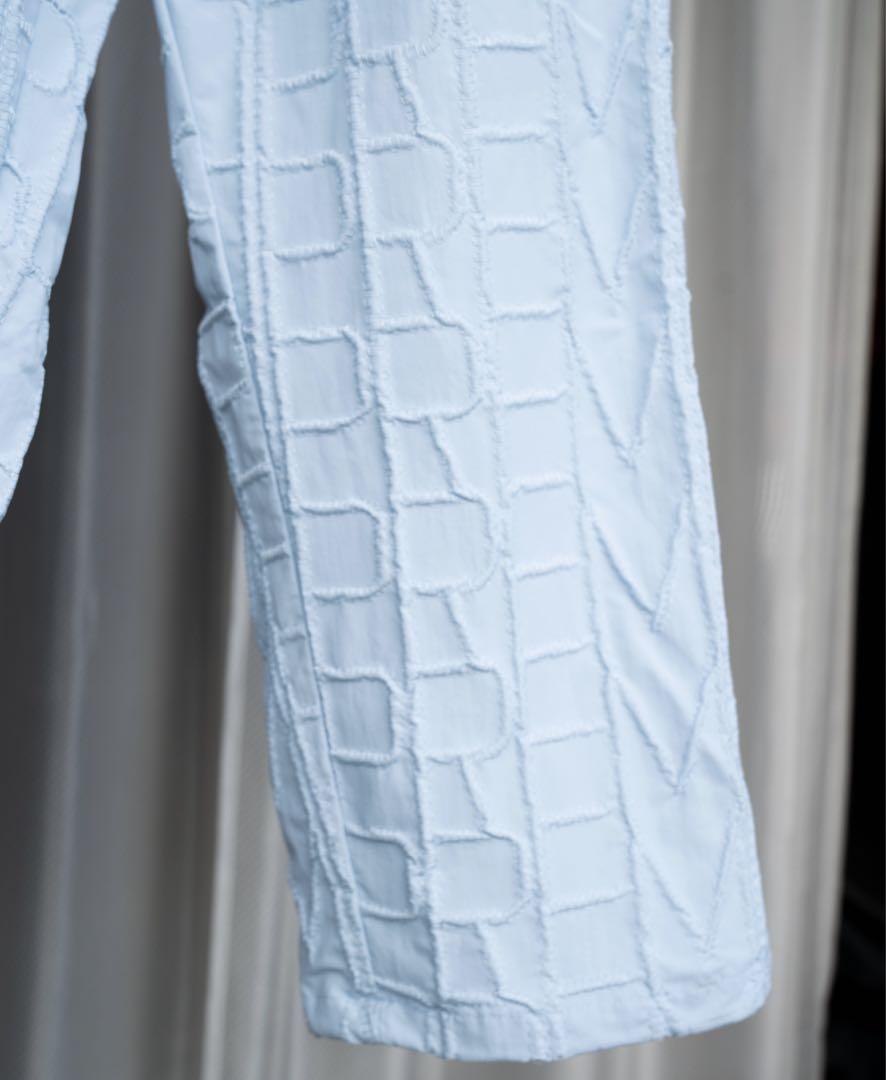 Supreme Repeat Stitch Track Pants Light Blue