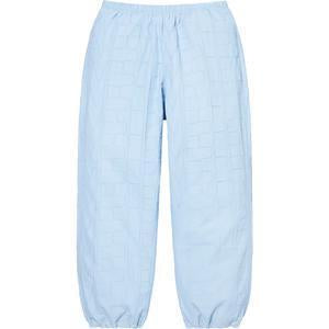 Supreme Repeat Stitch Track Pants Light Blue