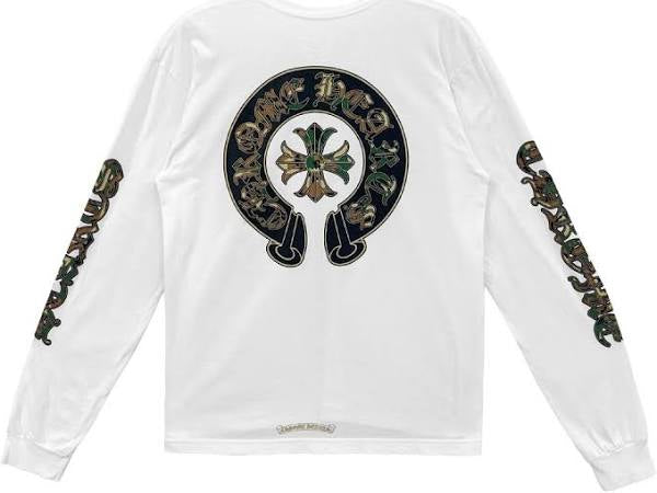 Chrome Hearts Triple Cross Horseshoe Camo L/S