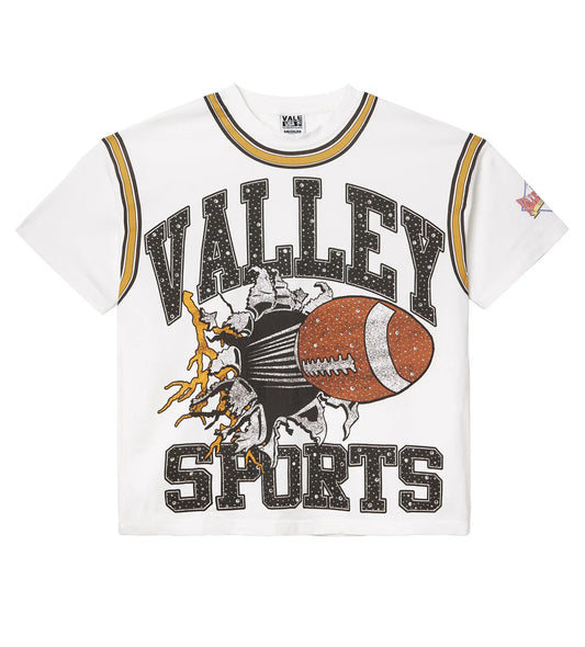 Vale Forever Sports Bling White Tee