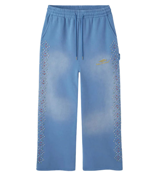 HMDD Crystal Sweatpants Blue