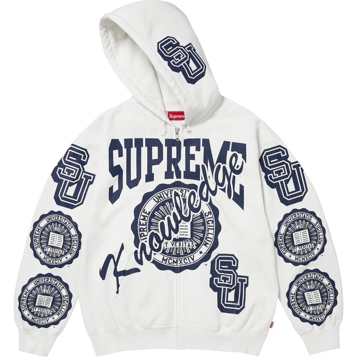 Supreme Knowledge Reigns Zip Up Hoodie