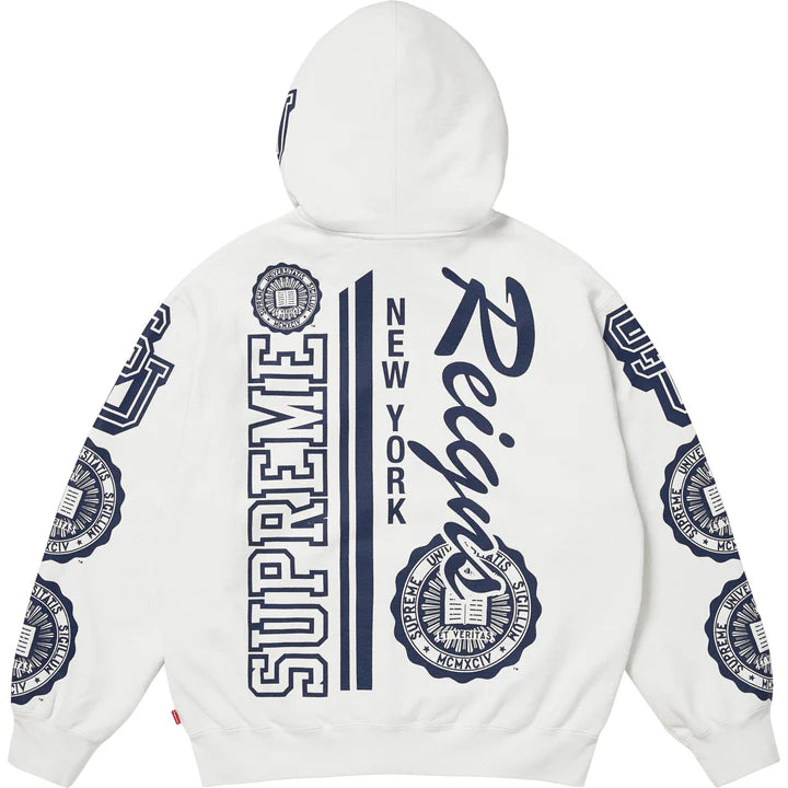 Supreme Knowledge Reigns Zip Up Hoodie