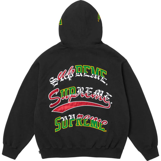 Supreme Multilogo Hoodie Black
