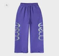 HMDD Purple Galaxy Radar Sweatpants