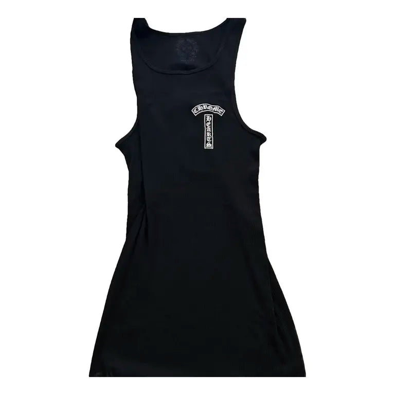 Chrome Hearts Cross Rib Tank Black