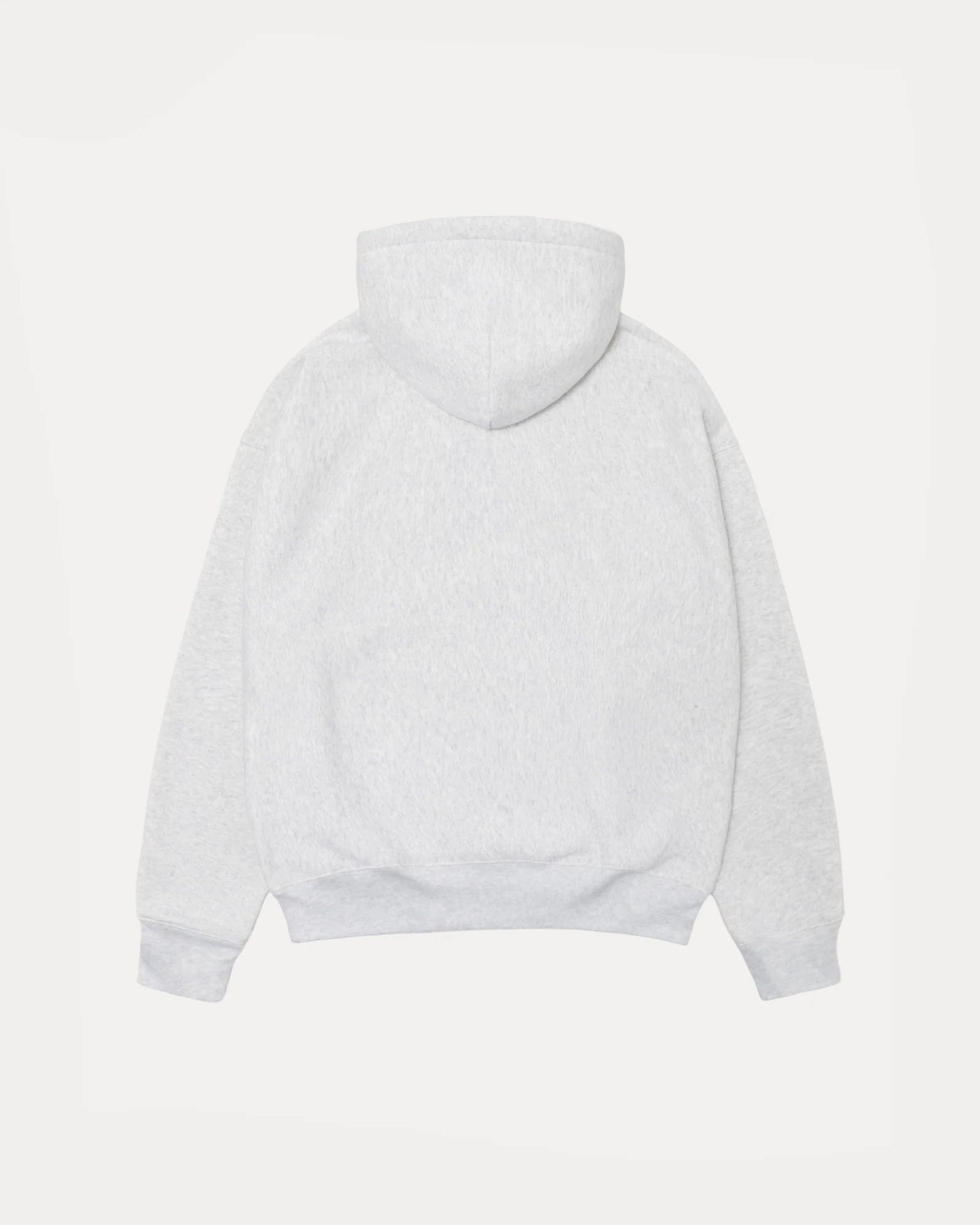 STUSSY APPLIQUÉ HOODIE (ASH HEATHER)
