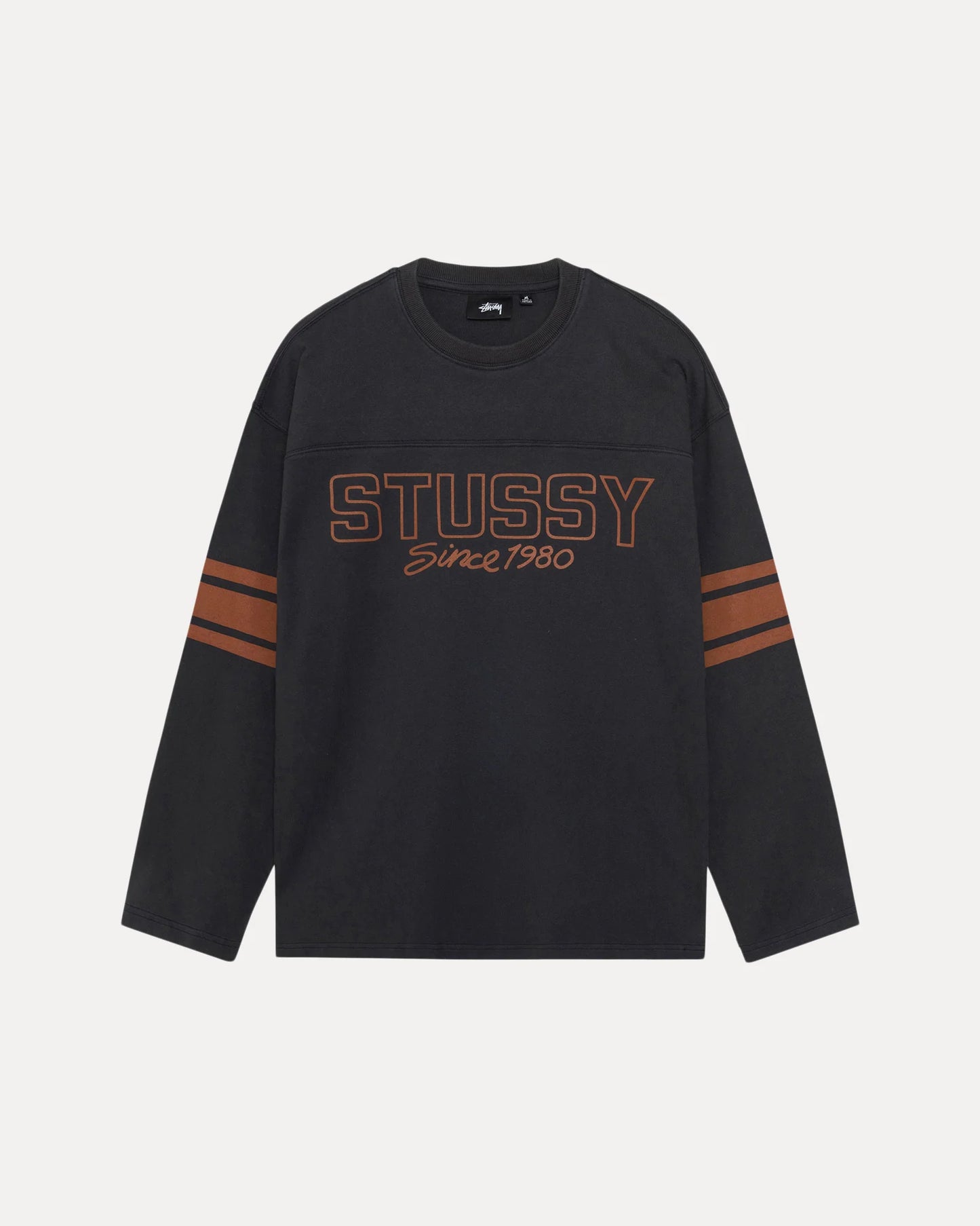 STUSSY FOOTBALL CREW (BLACK)
