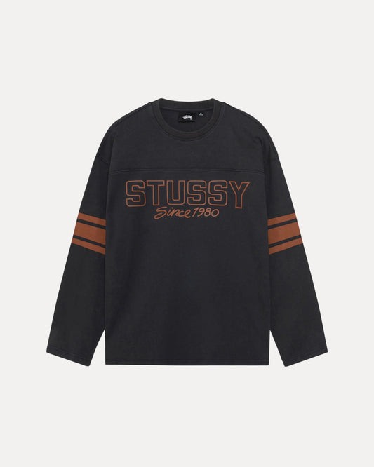 STUSSY FOOTBALL CREW (BLACK)